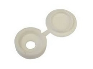 Screw Cups With Covers White Screw Cups With Covers White